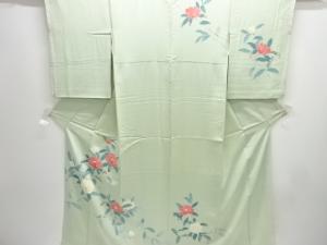 手描き友禅　牡丹模様訪問着